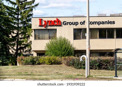 Mississauga, On, Canada - September 19, 2020: Lynch Group companies office building in Mississauga, On, Canada. The Lynch Group is a world leaders in floral innovation, research and development.