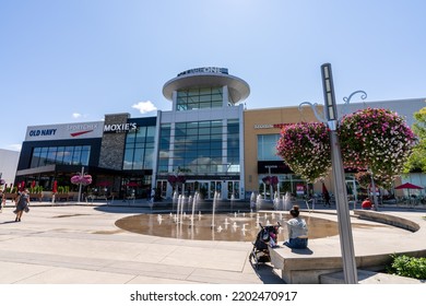 Mississauga, Ontario, Canada - July 25 2021 : Square One Shopping Centre.