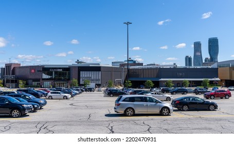 Mississauga, Ontario, Canada - July 25 2021 : Square One Shopping Centre.