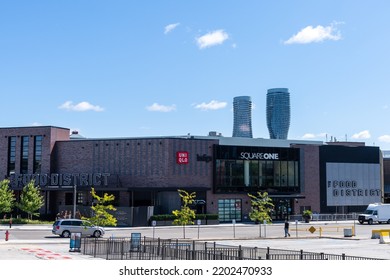 Mississauga, Ontario, Canada - July 25 2021 : Square One Shopping Centre.