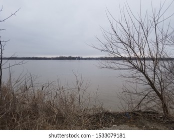 Mississippi River From Alton, Illinois