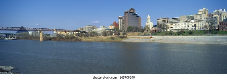 Mississippi River Bank With In Memphis, TN