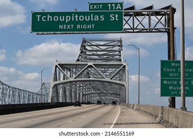 Mississippi River Bridge, New Orleans Louisiana