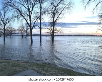 Mississippi River Flooding, Memphis, TN, 3/9/18