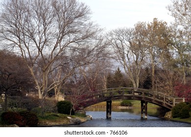 Missouri Botanical Gardens Japanese Garden Bridge