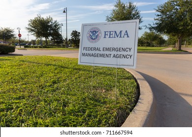 Missouri City, TX - September 9, 2017: Hurricane Harvey Disaster Recovery Centers Staffed With Recovery Specialists From FEMA, US Small Business Administration, State And Other Agencies Open In Texas