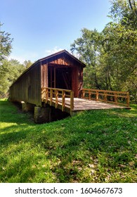 Missouri Renovated Original Covered Bridge.