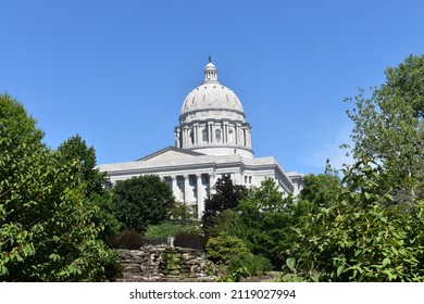 The Missouri State Capitol In Jefferson City MO.