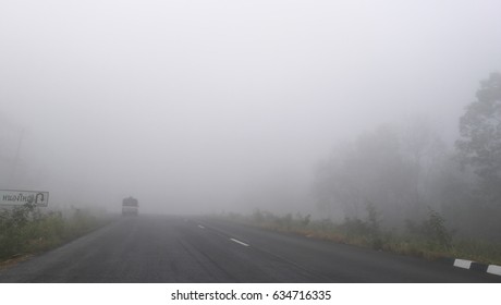 The Mist On The Road Look Like Silent Hill