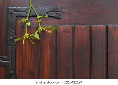 Mistletoe On A Door