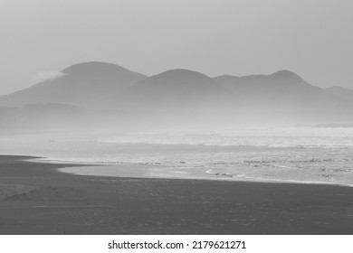 Misty Beach In The Morning