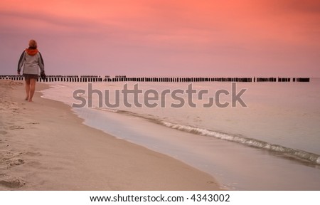 Similar – strand Strand Meer