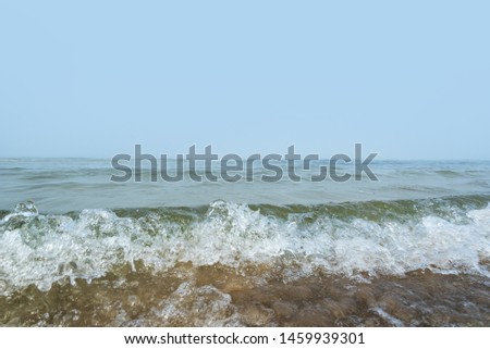 Similar – Einsames Boot am Strand der Ostsee auf Usedom