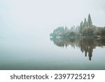 Misty Morning at West Lake, Hangzhou, China