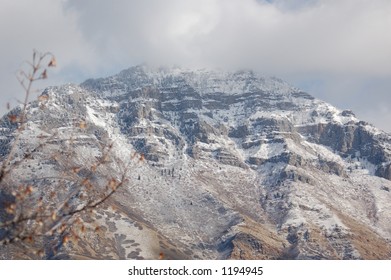 misty mountain