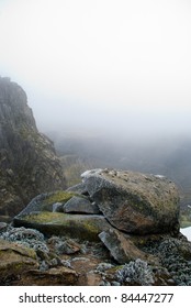 misty mountain