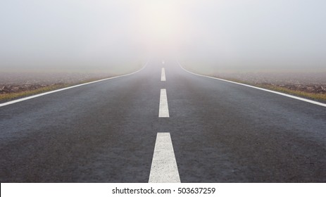 misty road - Powered by Shutterstock
