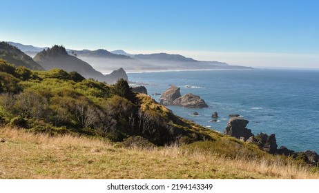 Misty Sunset Coastal California Views