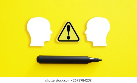 Misunderstanding and communication problem solving. Miscommunication and Conflict. Difference of opinion and failure to talk