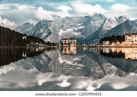 Similar – Image, Stock Photo water level
