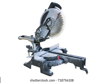 Miter Saw Isolated On White Background