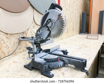 Miter Saw Isolated On White Background