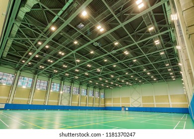 Badminton Indoor Court Images Stock Photos Vectors Shutterstock