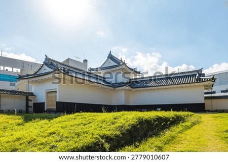 Mito Castle, the largest earthen flatland castle of Japan in Mito, Ibaraki, Kanto