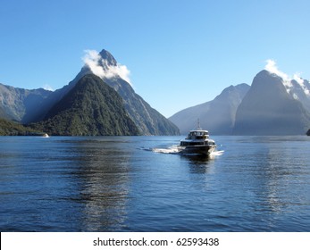 Mitre Peak, Milford Sound,New Zealand