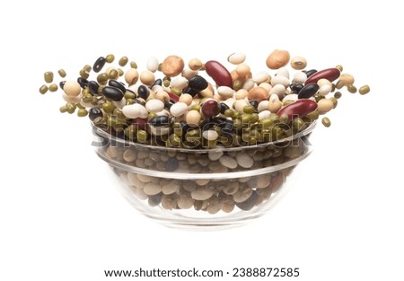 Similar – Image, Stock Photo Bowls with different kinds of nuts
