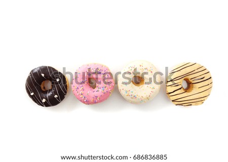 Similar – Foto Bild Angebissener Donut