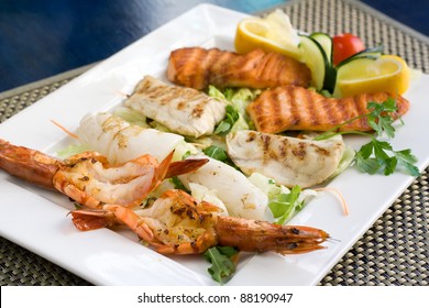 Mix Seafood Grill