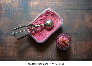 Mixed Berry Ice Cream Homemade