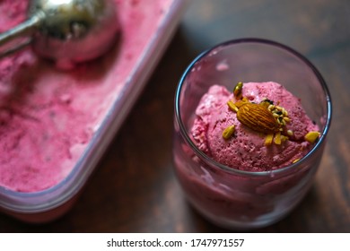 Mixed Berry Ice Cream Homemade