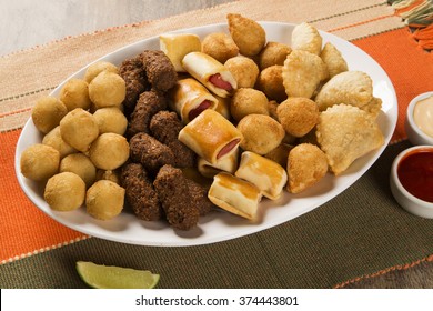 Mixed Brazilian Snack. 