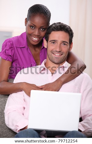 mixed couple