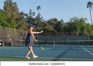 Mixed Doubles Tennis Lesson