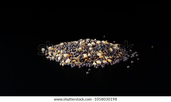 Mixed Fenugreek Mustard Seed Fennel Seed Stock Photo Edit Now 1058030198