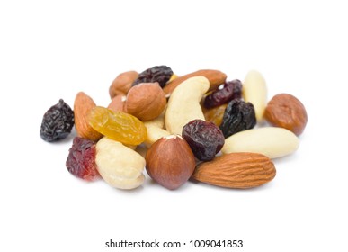 Trail Mix Isolated On White Background Stock Photo 383029378 | Shutterstock