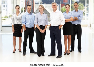 Mixed Group Of Business People