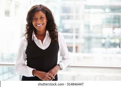 Mixed Race Businesswoman, Waist Up Portrait