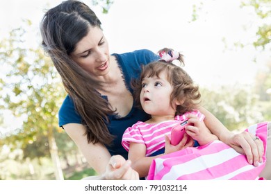 Mixed Race Mother Cute Baby Daughter Stock Photo Edit Now