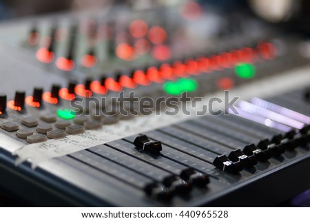 mixer pult