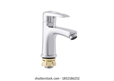 Mixer Water 3D Model. Faucet 3d Render. Water Tap 3d Image.