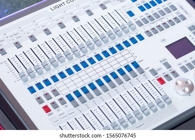 An mixing console is an electronic device for combining sounds of many different audio signals, Sound system control