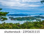 Miyagi Prefecture - Spectacular view of Matsushima, one of Japan