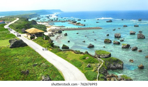 Miyakojima island in Okinawa Prefecture,Japan.
"Higashi-hennazaki"