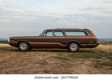 Mlekojedy, Czech Republic, 21.08.2018, Chrysler City Town 1970