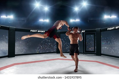 Mma Boxers Fighters Fight Fights Without Stock Photo 1916456225 ...