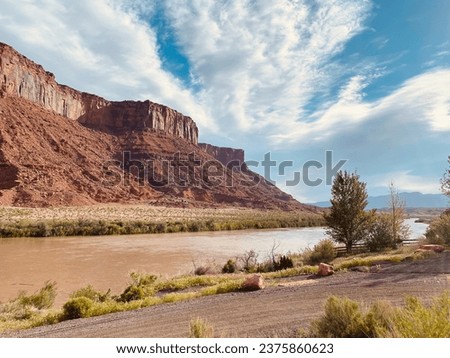 Moab Utah Scenic River Canyon Ranch Road